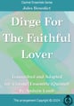 Dirge for the Faithful Lover P.O.D cover